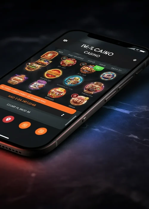 De luxe interface van NixBet Casino met een overzicht van de nieuwste slots en live dealer tafels, perfect geoptimaliseerd voor desktop en mobiel.
